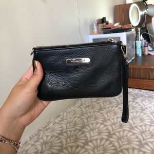 Michael Kors Black Wristlet